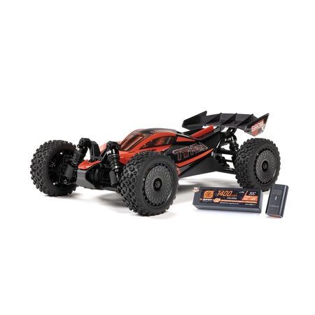 Arrma Typhon Grom 223S BLX 1/18 Brushless RTR 4WD Buggy w/SLT2 2.4GHz Radio, Battery &amp; Charger - Assorted Colours ARA2306ST1, Colour: Red ARA2306ST1