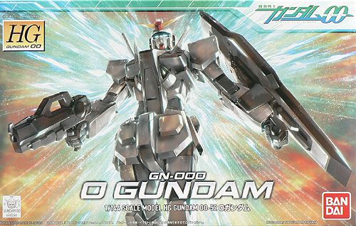 HG 00 #52 1/144 0 Gundam #5060651 by Bandai
