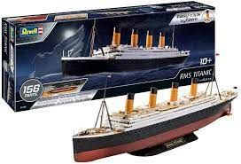 RMS Titanic Easy-Click System 1/600 Model Ship Kit #05498 by Revell