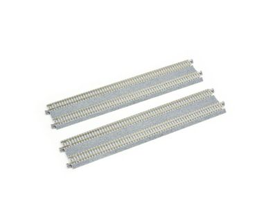 UniTrack N 9 3/4" Double Track Straight 2 pcs (Concrete Ties)