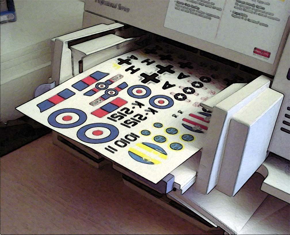 White InkJet 3-Pack Decal Paper by Bare Metal