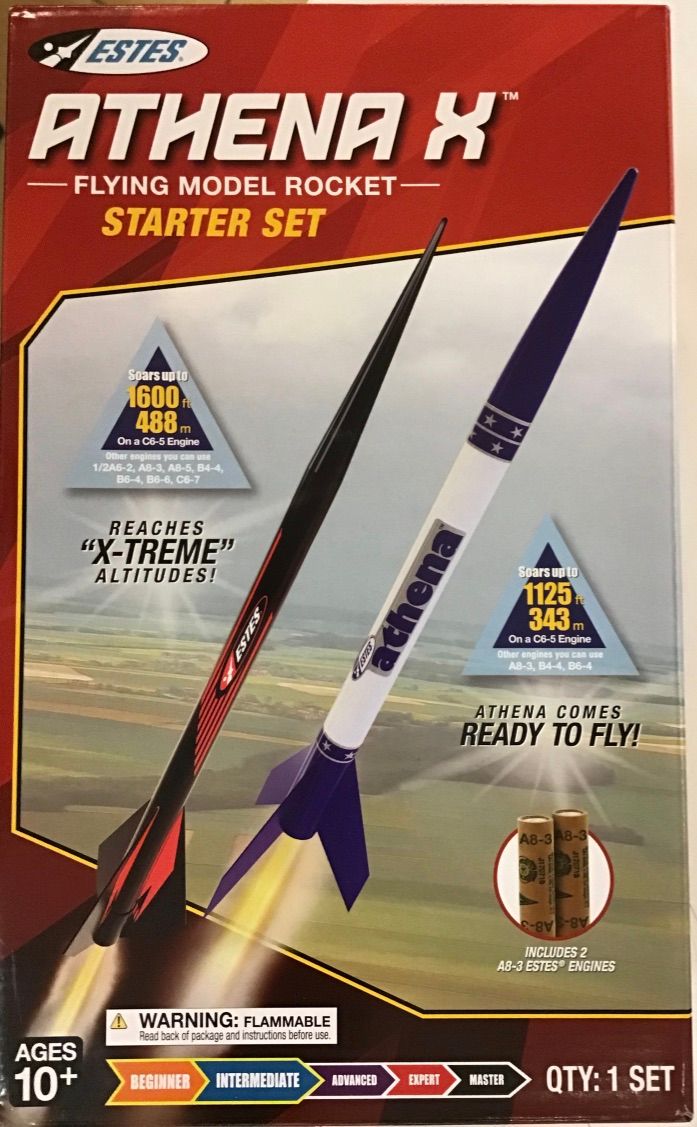 Athena X STARTER SET (includes 2 A8-3 Engines)