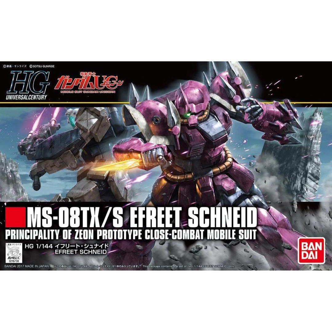 HGUC #206 1/144 MS-08TX/S Efreet Schneid #5057406 by Bandai