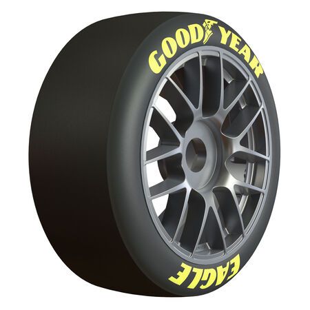 Pro-Line Infraction 6S Goodyear NASCAR Car Belted Pre-mounted Tires (2) (Soft) - PRO1023311