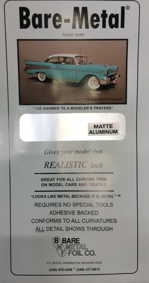 Bare Metal Foil - Matte Aluminum BAR011