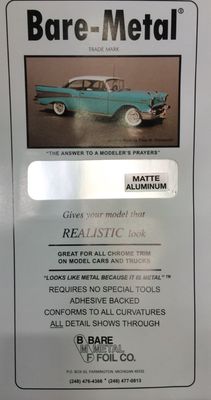 Bare Metal Foil - Matte Aluminum BAR011