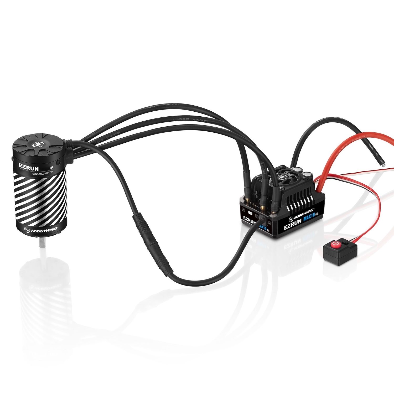 Hobbywing Combo Max10 G2 80A ESC with 3652 (4100KV) G3 Motor - HWI38020347
