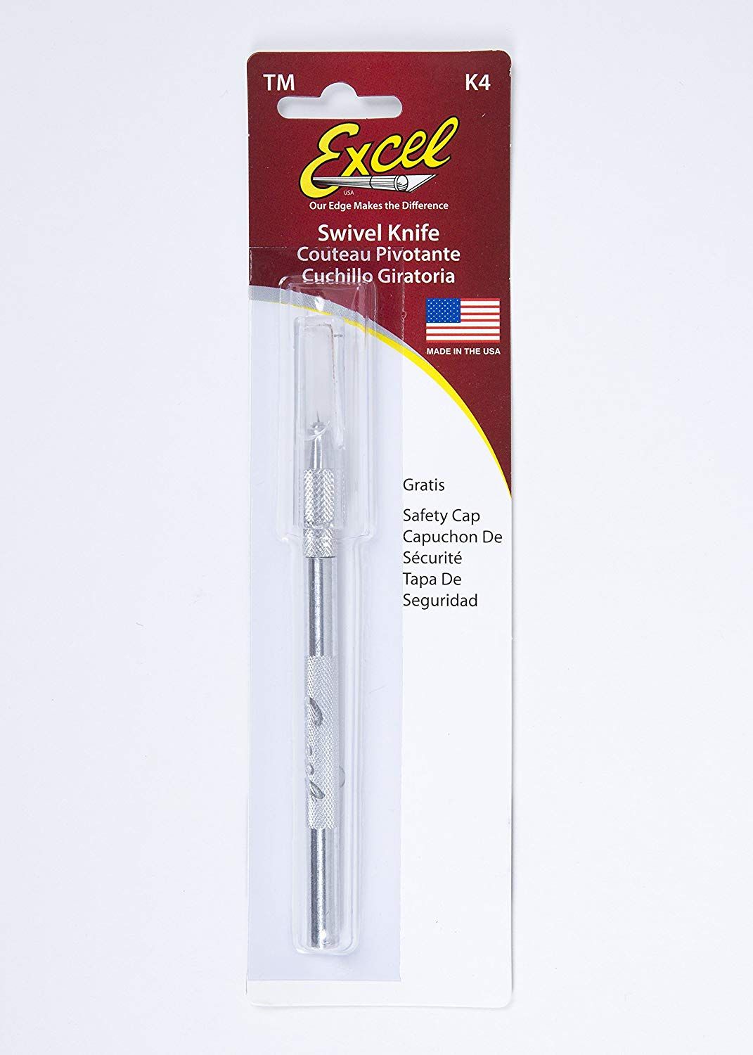 Excel Swivel Knife-#4(USE 20064 Blades) EXC16004