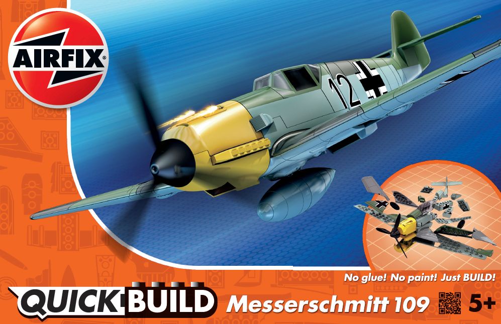 BF-109 Messerschmitt - Airfix Quick Build