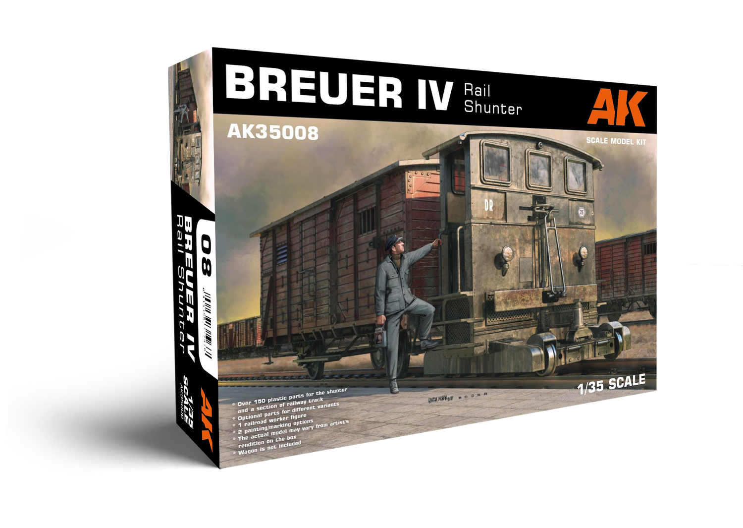 Breuer IV Rail Shunter 1/35 #35008 by AK Interactive