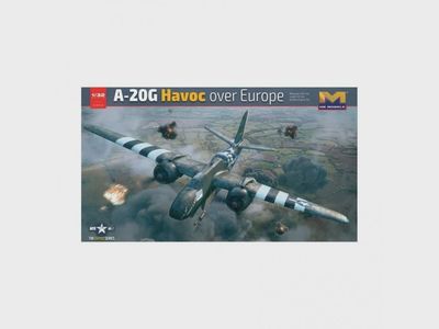 A-20G HAVOC Over Europe 1/48 #HKM01E39 by HK Models