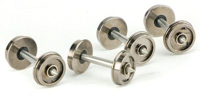 WalthersProto 36" Turned Metal RP-25 Wheelsets With Metal Axle #2305