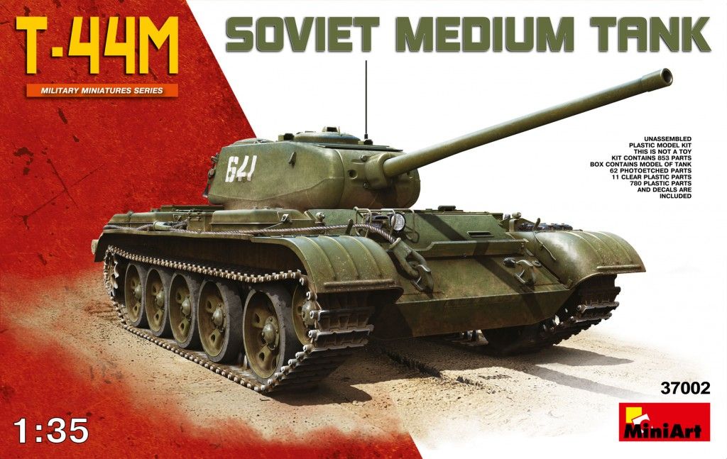 T-44 M 1/35 #37002 by MiniArt