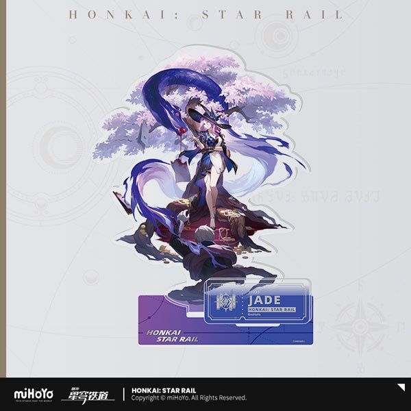 Honkai Star Rail Character Illustration Series Stand-The Erudition Jade