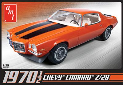 1970 1/2 Camaro Z28 1/25 Model Car Kit #0635 by AMT