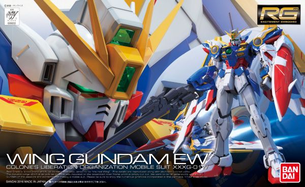 RG 1/144 #20 XXXG-01W Wing Gundam Ver. EW #5063053 by Bandai
