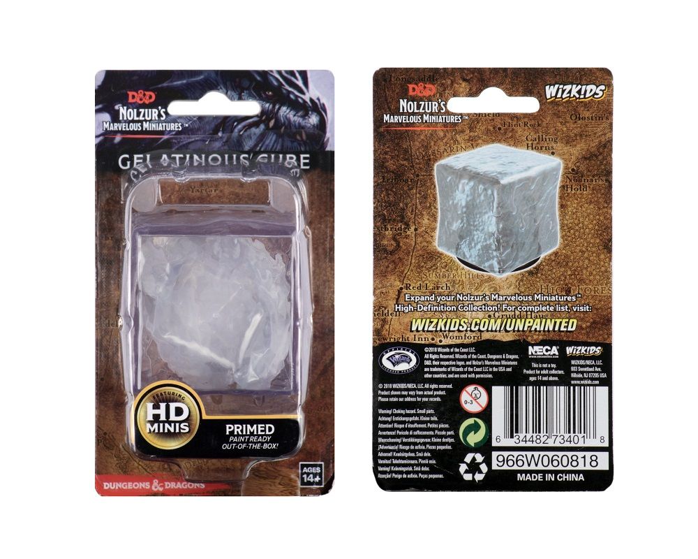 D&amp;D Unpainted Mini - Gelatinous Cube 90196