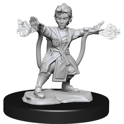 D&amp;D Unpainted Mini - Gnome Artificer Female 90231