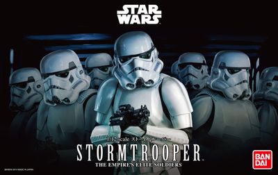Star Wars Imperial Stormtrooper 1/12 Action Figure Model Kit #5065570 by Bandai