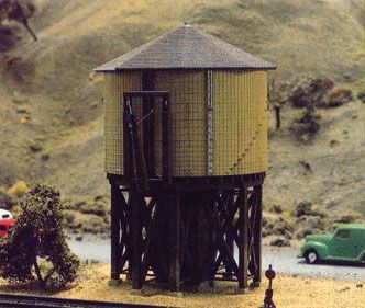 Wood Water Tank [N] #2600 by Tichy Train Group