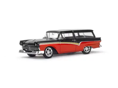 1957 Ford Del Rio Ranch Wagon 2In1 Model Car Kit 1/25 #4548 by Revell