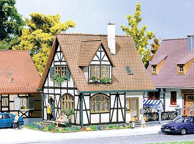 Faller Gmbh One-Family House w/Half-Timber Framing #130257