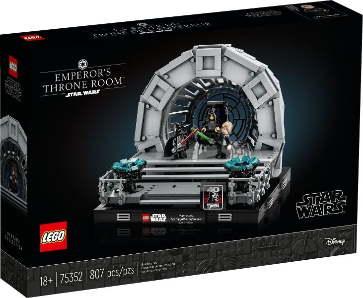 Lego Star Wars: Emperor's Throne Room Diorama 75352