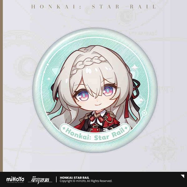 Honkai Star Rail Nameless Honor Series Tineplate Badge Firefly