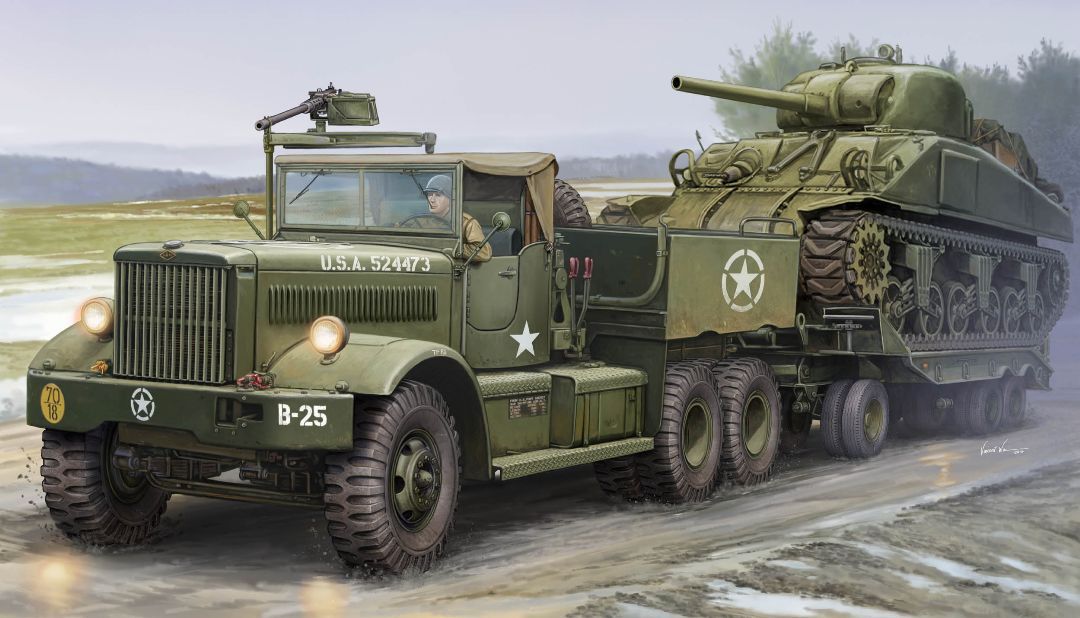 M19 Tank Transporter with Soft Top Cab 1/35 #63502 by I Love Kit