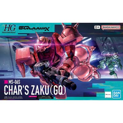 HG GQuuuuuuX 1/144 Char's Zaku (GQ) #5069190 by Bandai