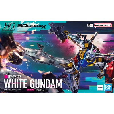 HG GQuuuuuuX 1/144 White Gundam (GQ) #5069189 by Bandai