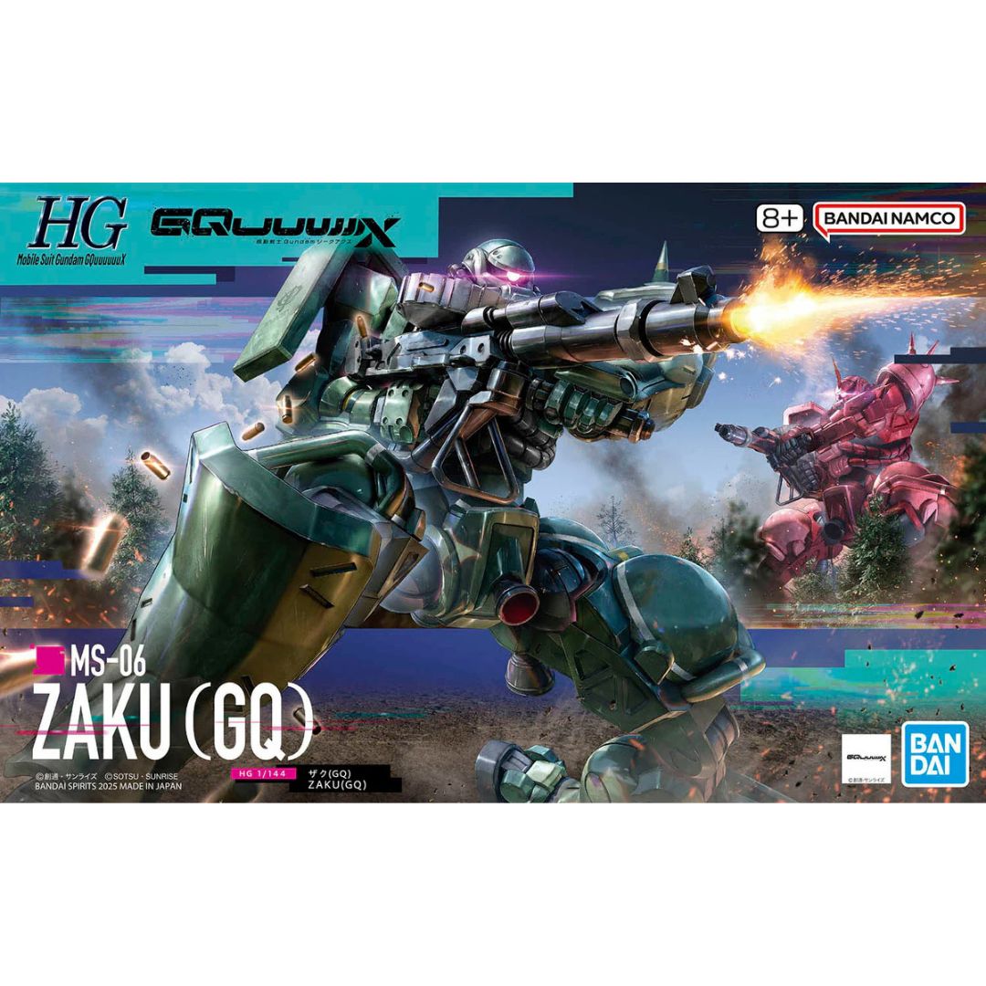 HG GQuuuuuuX 1/144 Zaku (GQ) #5069173 by Bandai