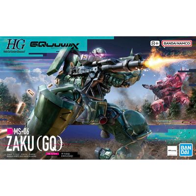 HG GQuuuuuuX 1/144 Zaku (GQ) #5069173 by Bandai