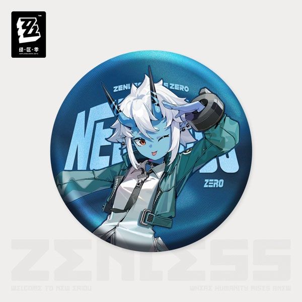 Zenless Zone Zero Illustrator Series Tineplate Badge Hollow Special Operations Section 6 Soukaku