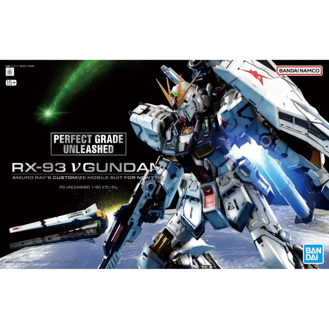 PG Unleashed 1/60 v Gundam (Nu Gundam) #5069191 by Bandai