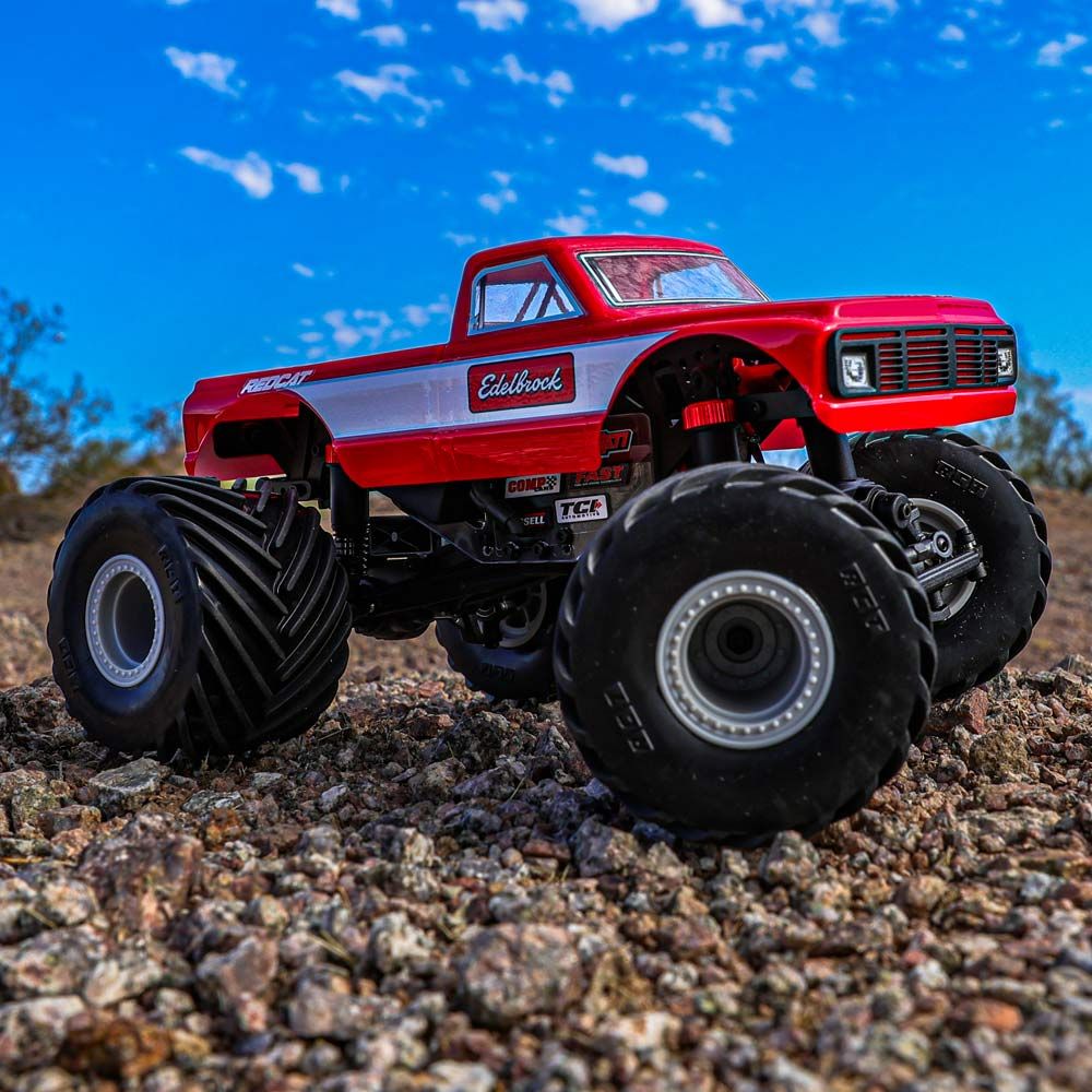Redcat MT-18 - 1/18 Scale Brushed Electric Monster Truck - Assorted Colours, Colour: Edelbrock Racing RER33540
