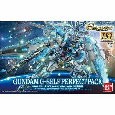 HG Reconguista in G #17 1/144 Gundam G-Self with Perfect Pack #5057730 by Bandai