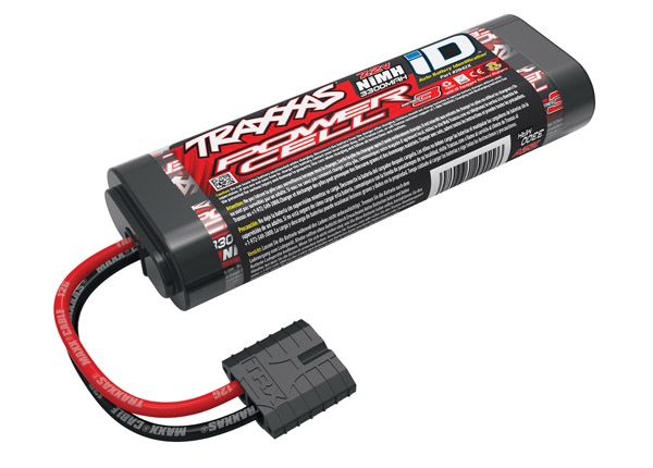 TRA2942X Series 3 Power Cell 3300mAh 7.2V NiMH iD Plug Flat 135x24x45mm