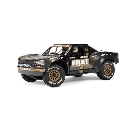 Arrma Mojave Grom 223S BLX 1/18 Brushless RTR 4WD Desert Truck (Black) w/SLT2 2.4GHz Radio - ARA2304T1