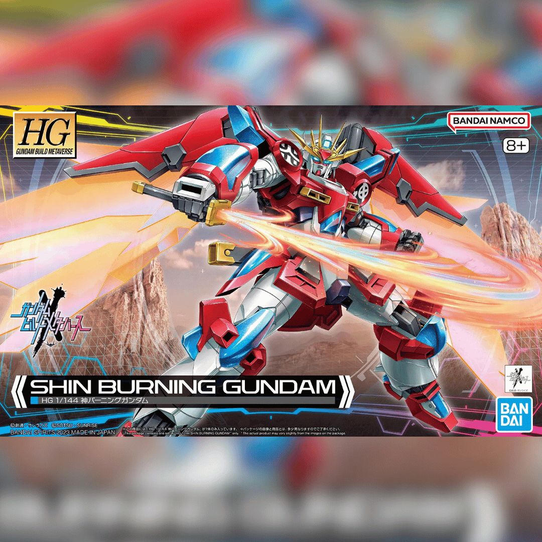 HG Build 1/144 Shin Burning Gundam #5065712 by Bandai