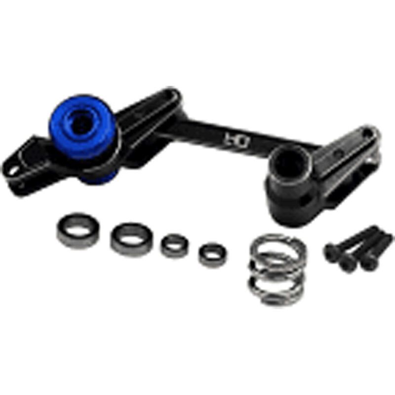 Hot Racing Aluminum Servo Saver Steering Bellcrank Set for Traxxas Maxx - HRAMXX48M01