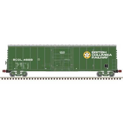 Atlas 20006536 HO NSC Newsprint Boxcar, BC Rail #4698
