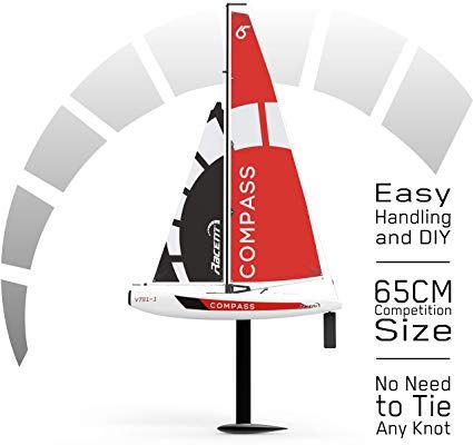 Compass 650mm R/C Sailboat