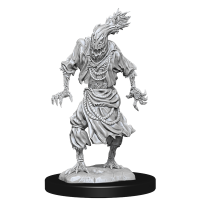 D&amp;D Unpainted Mini - Scarecrow &amp; Stone Cursed Human 90241