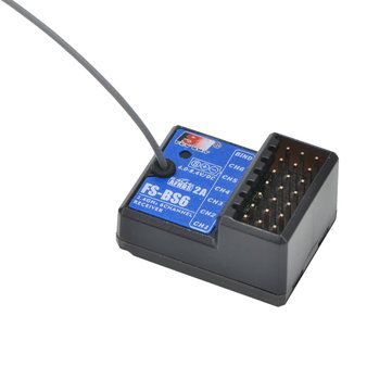 Flysky BS6 2.4Ghz 6 Channel Receiver FLYFS-BS6, Type: New FLYFS-BS6