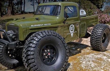 Element RC 1/10 4WD Rock Crawler RTR Enduro Ecto - Combo Assorted Colours, Colour: Green ASC40117C