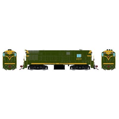 Rapido 044526 HO H16-44 (DC/DCC/Sound): CNR - Green Scheme: #2206
