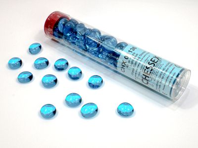 Chessex Glass Stones - Assorted Colours