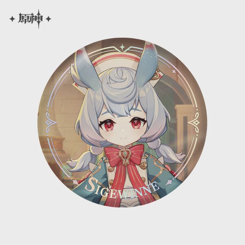 Genshin Impact Character PV Series Badge Sigewinne