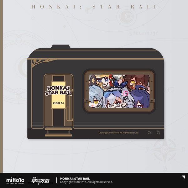 Honkai Star Rail Pom-Pom Gallery Series Stickers A New Venture on the Eighth Dawn